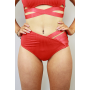 Rarr Designs Crystal V Shorts - Rosso
