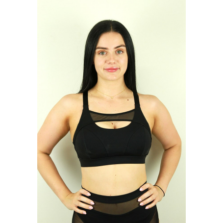 Rarr Designs Maddox Mesh Top - Nero
