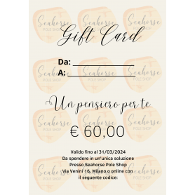 Gift Card € 50,00