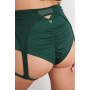 Lunalae Cora High Waist Short - Verde