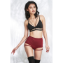 Lunalae Lure You Garter Short - Vino