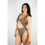 Rarr Designs Twisty Leotard Bodysuit - Animal