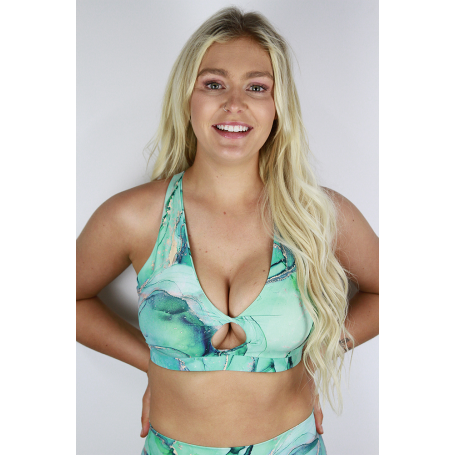 Rarr Designs Knot Top - Tutti Frutti Green