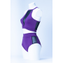 Jasmine Mesh Top - Purple
