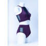 Jasmine Mesh SHort - Plum