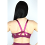 Maddox Mesh Top - Plum