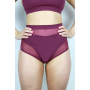 Rarr Designs Maddox Mesh Short - Plum