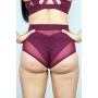 Rarr Designs Maddox Mesh Short - Plum