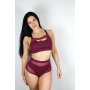 Rarr Designs Maddox Mesh Short - Plum
