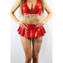 Rarr Designs Skirt - Red Sparkle