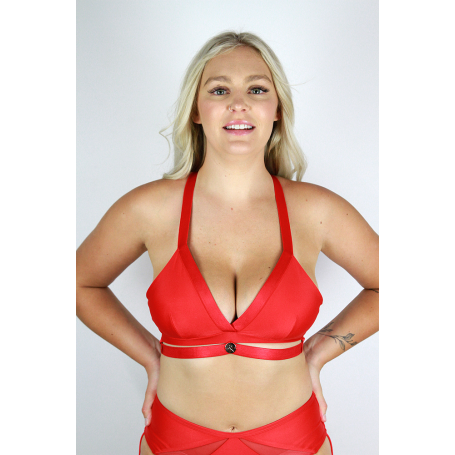 Rarr Designs Yasmin Bralette - Rosso