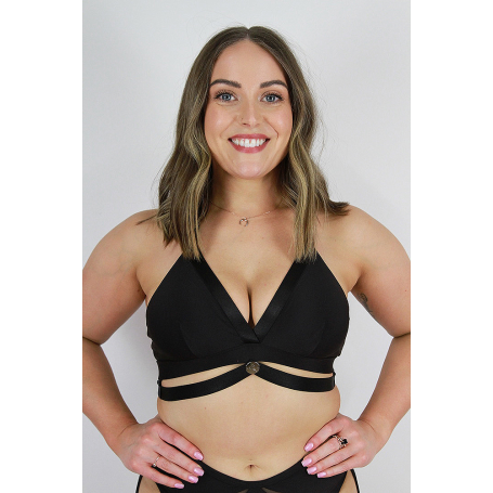 Rarr Designs Yasmin Bralette - Nero