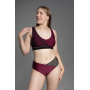 Zasha Zoey Low Waist Bottom - Mulberry