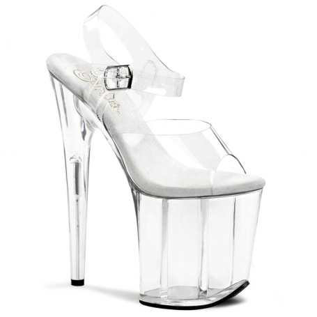 Pleaser Flamingo - 808 Clear Sandal