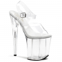 Pleaser Flamingo - 808 Clear Sandal