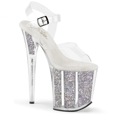 Pleaser Shoes Pleaser Sandalo Flamingo - 808 Glitterato
