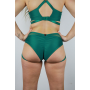 Yasmin Garter Short - Forest Green