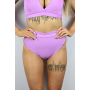 Rarr Designs Strap Brazilian Shorts - Orchid